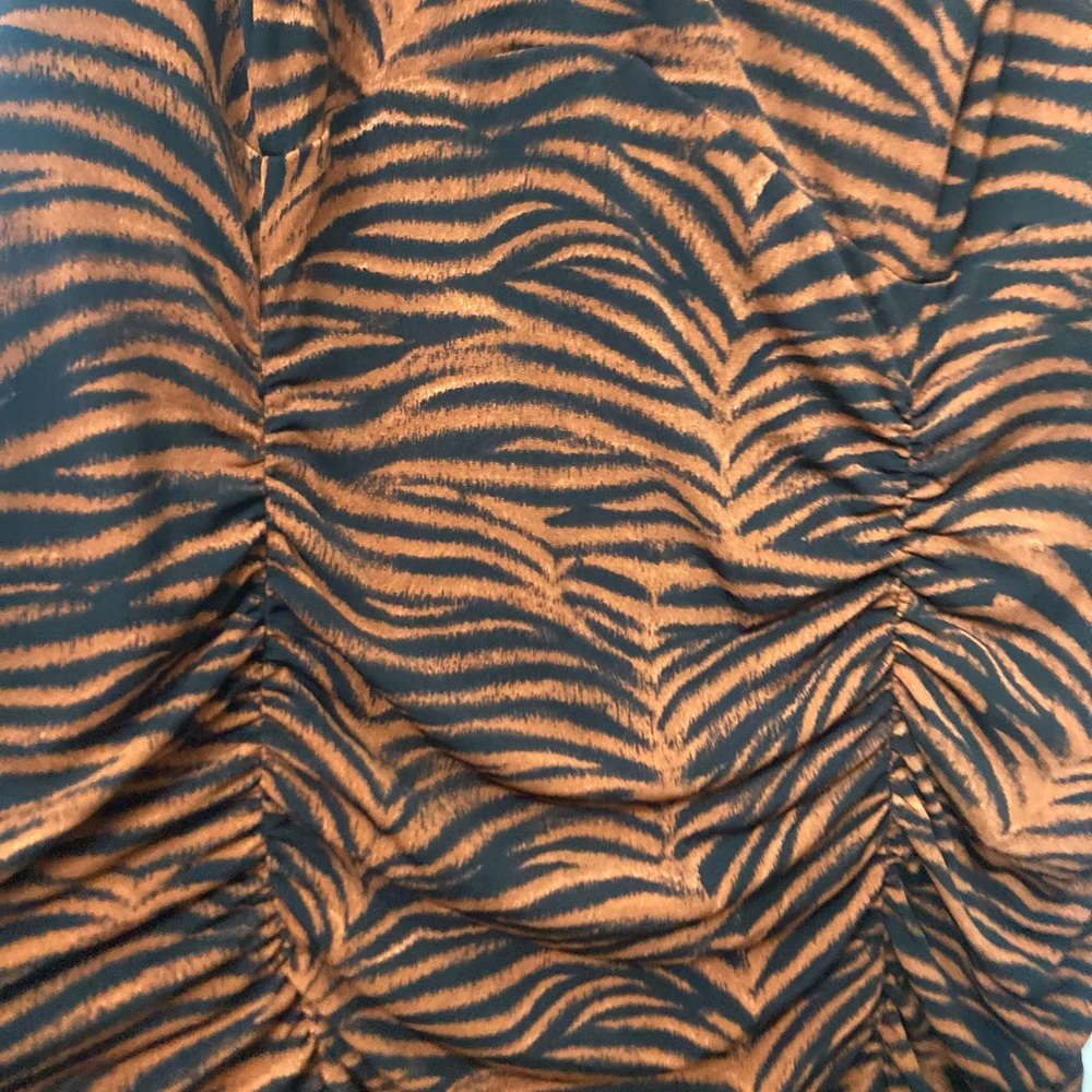 Retro tiger print torrid dress size 2